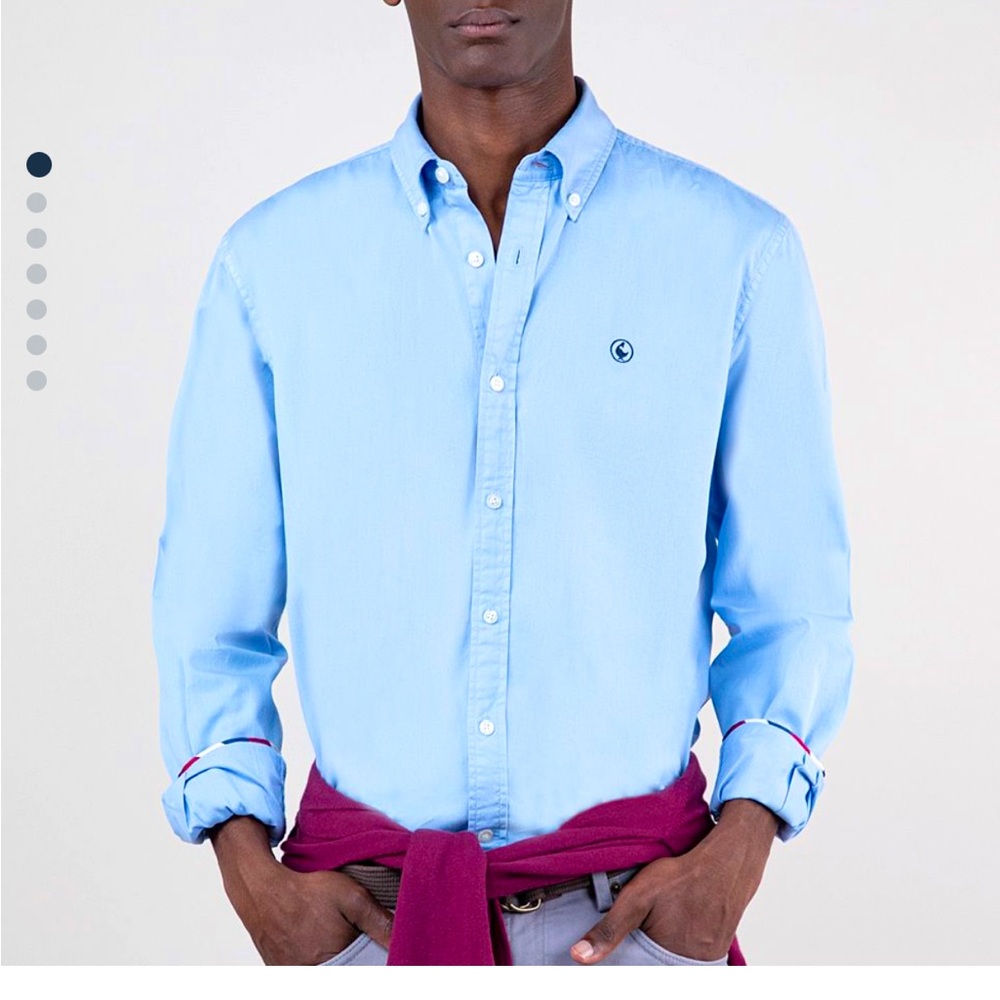 El Gonso Men’s Blue Oxford